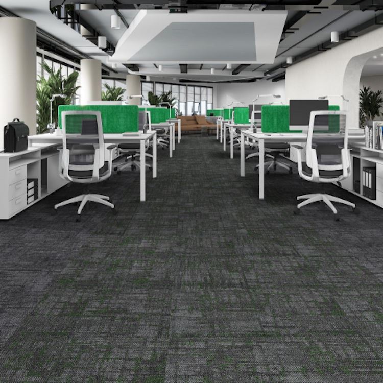 Stain-Resistant Nylon Carpet Tile